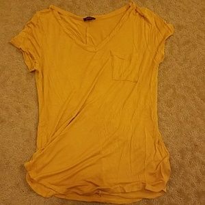 Basic Mustard Yellow Top
